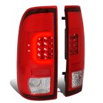 2000 Ford F450 Super Duty LED Tail Lights C-Tube