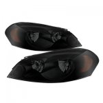 Chevy Monte Carlo 2006-2007 Black Smoked Headlights