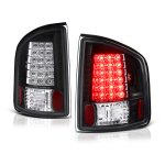 Isuzu Hombre 1996-2000 Black LED Tail Lights