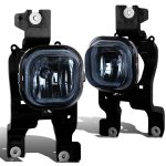 2009 Ford F350 Super Duty Smoked Fog Lights