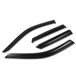 Mazda Protege 2002-2003 Tinted Side Window Visors Deflectors