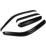 Chevy Silverado 2500 Extended Cab 1999-2004 Tinted Side Window Visors Deflectors