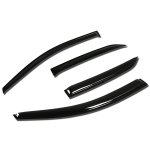 Toyota Corolla 2009-2013 Tinted Side Window Visors Deflectors