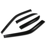 Toyota Corolla 1984-1992 Sedan Tinted Side Window Visors Deflectors