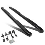 2013 Ford F150 SuperCrew Nerf Bars Curved Black 4 Inch