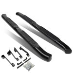 2006 Dodge Ram 2500 Quad Cab Nerf Bars Curved Black 4 Inch