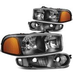 2003 GMC Yukon Denali Black Headlights