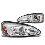 2006 Pontiac Grand Prix Headlights Chrome