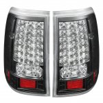 2003 Ford Explorer Black LED Tail Lights