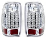 1993 Ford Ranger Clear LED Tail Lights