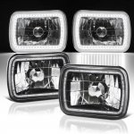 1982 Plymouth Reliant Black SMD LED Sealed Beam Headlight Conversion