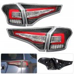 Toyota RAV4 2013-2015 Black Tube LED Tail Lights