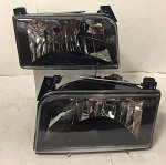 1993 Ford Bronco Black Headlights