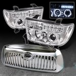 2007 Toyota Tundra Chrome Grille and Projector Headlights