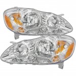 2006 Toyota Corolla Headlights Chrome