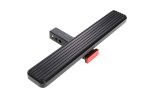 1992 Jeep Wrangler YJ Receiver Hitch Step Brake Light Black Aluminum 26 Inch