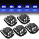 2006 Ford F450 Super Duty Black Blue LED Cab Lights