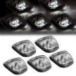 2013 Ford F250 Super Duty Clear White LED Cab Lights