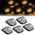 2008 Ford F550 Super Duty Clear Yellow LED Cab Lights