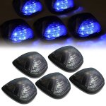 2005 Ford F550 Super Duty Tinted Blue LED Cab Lights