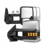 2014 GMC Yukon XL Silver Towing Mirrors Smoked LED Lights Power Heated
