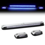 2011 Chevy Silverado 2500HD Clear Blue LED Cab Lights