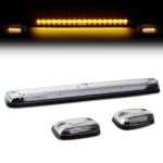 2011 Chevy Silverado 2500HD Clear Yellow LED Cab Lights