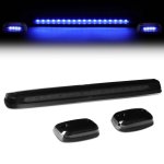 2010 GMC Sierra Tinted Blue LED Cab Lights