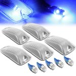 GMC Sierra 1988-1998 Clear Blue LED Cab Lights