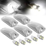 GMC Sierra 2500 1988-1998 Clear White LED Cab Lights