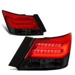 2008 Honda Accord Sedan Tinted Tube LED Tail Lights