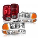 2004 GMC Yukon Tube DRL Headlights LED Tail Lights