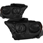 2012 Dodge Durango Smoked Headlights