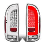 2012 Toyota Tacoma Clear LED Tail Lights Clear Tube