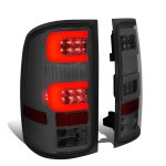 GMC Sierra 2007-2013 Smoked Tube LED Tail Lights