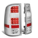 2010 GMC Sierra 2500HD Clear LED Tail Lights