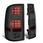 GMC Sierra 2007-2013 Smoked LED Tail Lights