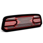 2014 Dodge Ram 1500 Black Red Custom Grille