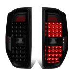 2021 Toyota Tundra Black Smoked LED Tail Lights