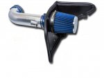 2014 Chevy Camaro SS V8 Cold Air Intake with Heat Shield and Blue Filter