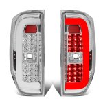 2018 Toyota Tundra Clear C-Tube LED Tail Lights