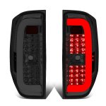 Toyota Tundra 2014-2021 Smoked C-Tube LED Tail Lights