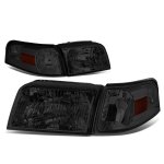 2011 Mercury Grand Marquis Smoked Headlights