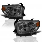 Toyota Tundra 2014-2017 Smoked Headlights