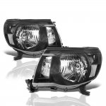 2009 Toyota Tacoma Black Euro Headlights