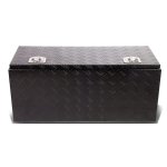 2000 GMC Sierra Black Aluminum Truck Tool Box 36 Inches Key Lock