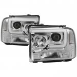 Ford F250 Super Duty 2005-2007 Tube DRL Projector Headlights