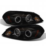 2006 Chevy Monte Carlo Black Smoked Projector Headlights