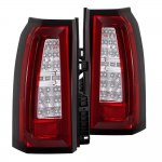 2018 Chevy Suburban Tube Full LED Tail Lights