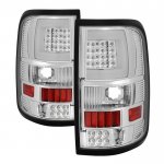 2005 Ford F150 Clear Tube LED Tail Lights